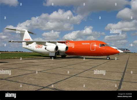 British Aerospace Bae 146 freighter aircraft Stock Photo - Alamy