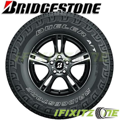 1 Bridgestone Dueler At Revo 3 P25570r18 112t Owl All Terrain 60k