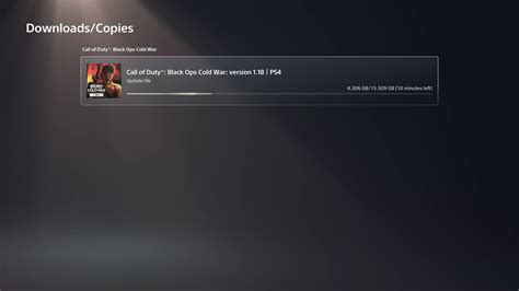 Black Ops Cold War Update Preload Now Live For Ps Ps