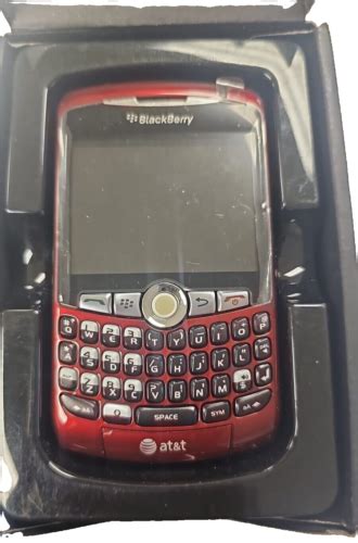 Blackberry Curve Titanium Cell Phone Unlocked Complete Qwerty