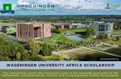 2025 Wageningen University Africa Scholarship Fully Funded Opportunity