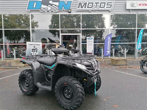 Cf Moto Cforce S Cm Quad Utilitaire Km Noir