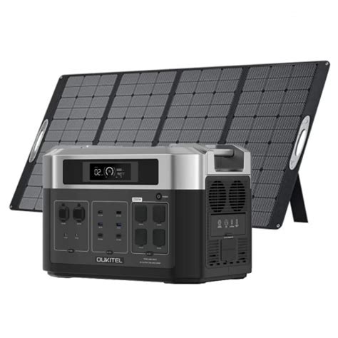 Oukitel Bp Pcs Pv W Portable Solar Panel Kit Geekmaxi