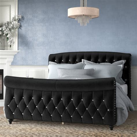 Willa Arlo Interiors Aster Upholstered Bed Reviews Wayfair