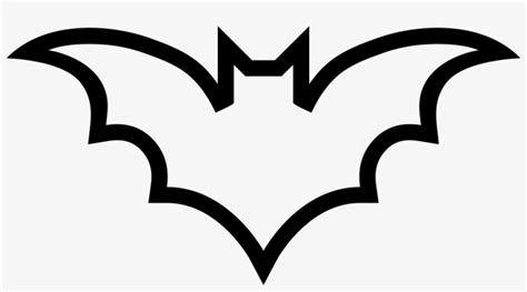 Png File Svg Bat Outline Png Transparent PNG 980x498 Free