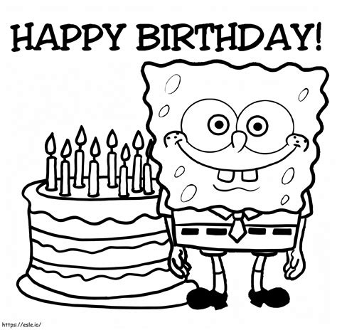spongebob happy birthday