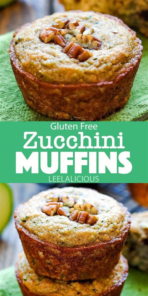 Healthy Zucchini Muffins With Coconut Flour Leelalicious Coconut