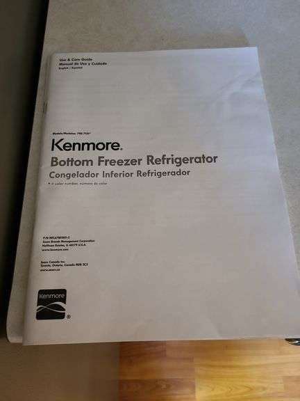 Kenmore Stainless Steel Refrigerator Ness Bros Realtors Auctioneers