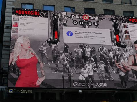 Even The Times Square Billboards Use OS X...