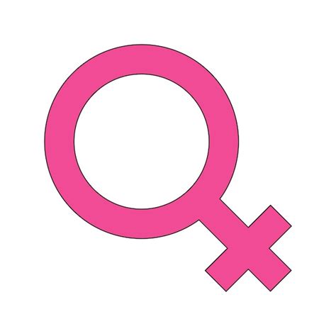 Premium Vector Simple Illustration Of Venus Symbol Concept Of Gender