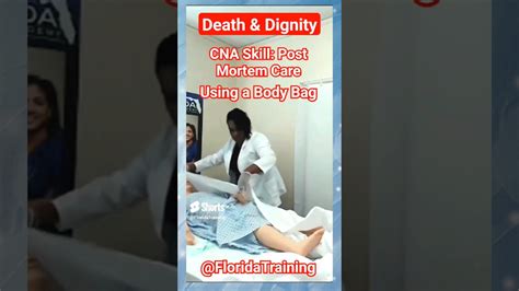 💟death And Dignity Post Mortem Care Hospice Cna Palliativecare Youtube