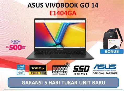 Keunggulan Asus Vivobook Go Sebuah Laptop Canggih Untuk Pelajar