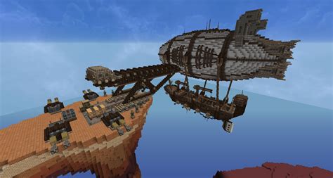 Minecraft Airship Schematic