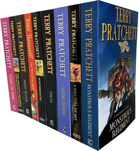 Terry Pratchett Discworld Novels Series 6 And 7 10 Books Collection Set