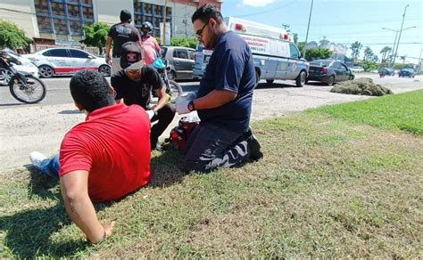 Choque en la Internacional norte deja un herido en Mazatlán