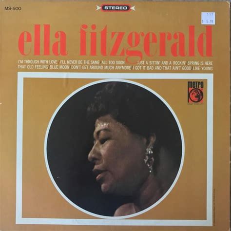 Ella Fitzgerald - Ella Fitzgerald Lyrics and Tracklist | Genius