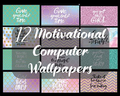 12 Motivierende Computer Wallpaper Laptop Hintergrund Etsy