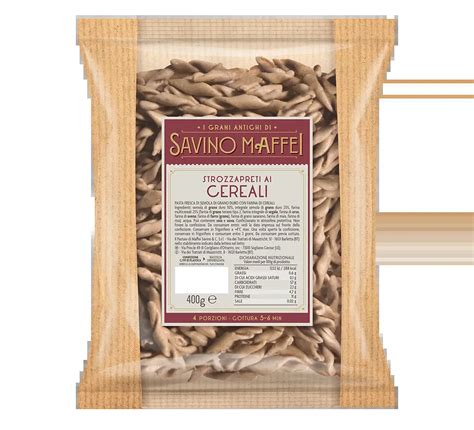 Strozzapreti With Cereals 400g Pastaio Maffei La Pasta Fresca