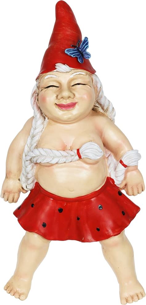 Exhart Funny Naked Sunbathing Gnome Pool Floater India Ubuy