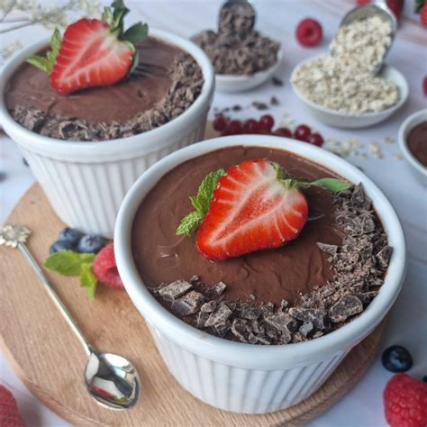 Chocolade Ganache Overnight Oats Lazyfitgirl Ontbijt Recept