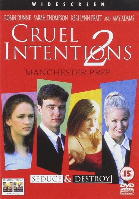 Cruel Intentions Manchester Prep Edizione Regno Unito Reino