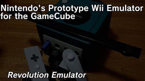 Nintendo S Prototype Wii Emulator For The Gamecube Youtube