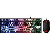 Marvo Scorpion KM409 Gaming Keyboard And Mouse Bundle 7 Colour LED