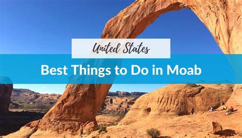 Best Things To Do In Moab Utah A Bonus Moab Itinerary