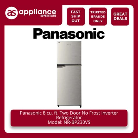 Panasonic 8 Cu Ft Two Door No Frost Inverter Refrigerator NR BP230VS