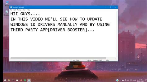 How To Update Drivers In Windows 10 Manually Youtube