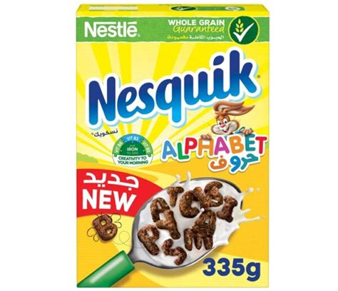 Nesquik Alphabet Cereals Gm L Dukakeen