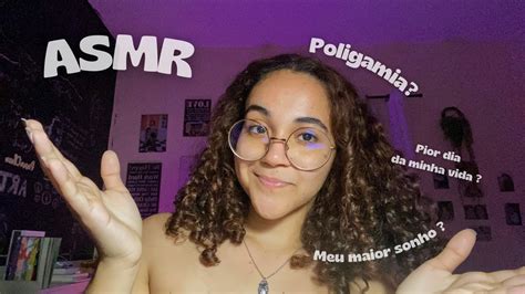 Asmr Respondendo As Perguntas Dos Inscritos 📝 Sussuros Relaxantes