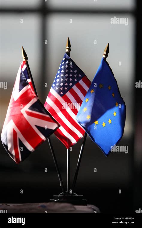 Generic Photo Of Miniature Flags Of The United Kingdom Hi Res Stock