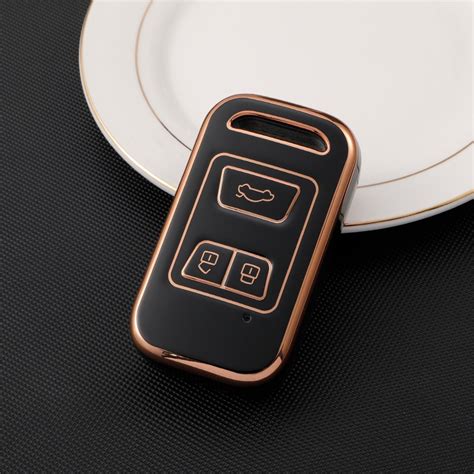 Xuming Tpu Car Smart Key Case Cover Shell Holder Keychain For Chery