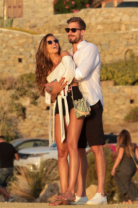 Izabel Goulart With Her Fiance Kevin Trapp In Mykonos 12 Gotceleb