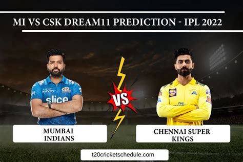 Mi Vs Csk Dream Prediction Today Match Ipl