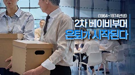 2차 베이비부머 은퇴 시작“성장률 하락·소비 제약 우려 고용연장 제도 논의 본격화해야” 대학지성 Inandout