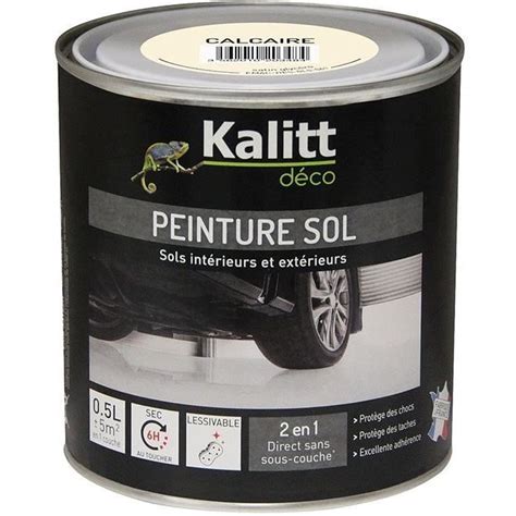 Kalitt D Co Peinture Sp Ciale Sol Satin Calcaire L Cdiscount