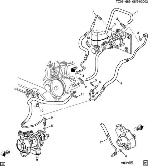 Duramax Power Steering Diagram Steering Power Lines Duramax