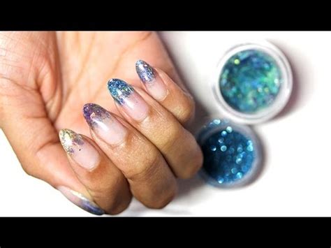 Encapsulated Mylar Gel Nails Gel Nail Art Tutorial YouTube