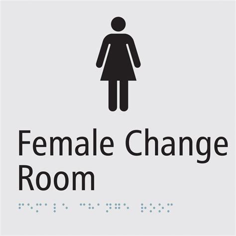 Pg29 Female Change Room Sign Rynat Industries