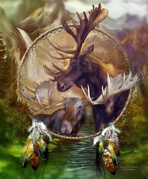 Spirit Of The Moose By Carol Cavalaris﻿ Native Pride Photo 40077920