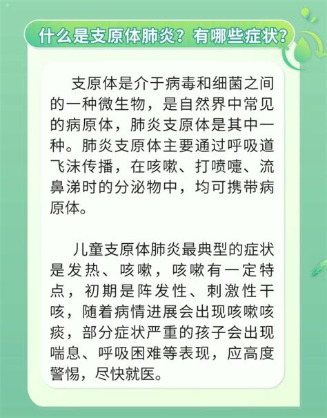 关于支原体肺炎，孩子出现这些情况要及时就医！澎湃号·政务澎湃新闻 The Paper