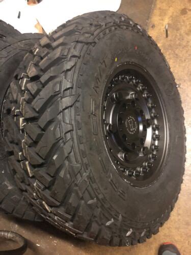 5 17 Black Rhino Armory Wheels Rims 35 Fuel Mt Tires 5x5 Jeep