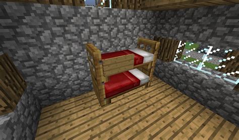 ᐅ bunk bed in Minecraft bauen minecraft builder