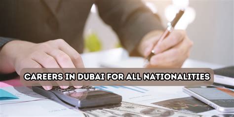 Careers In Dubai For All Nationalities Jobs Near Me