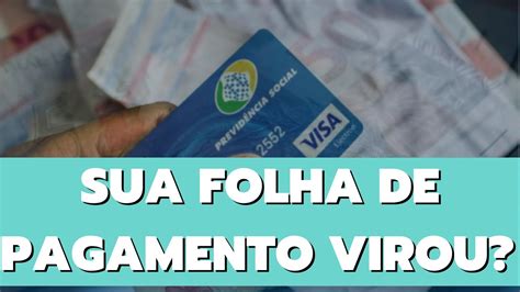 SUA FOLHA DE PAGAMENTO VIROU TRAGO 01 boa E 01 MÁ NOTÍCIA AOS