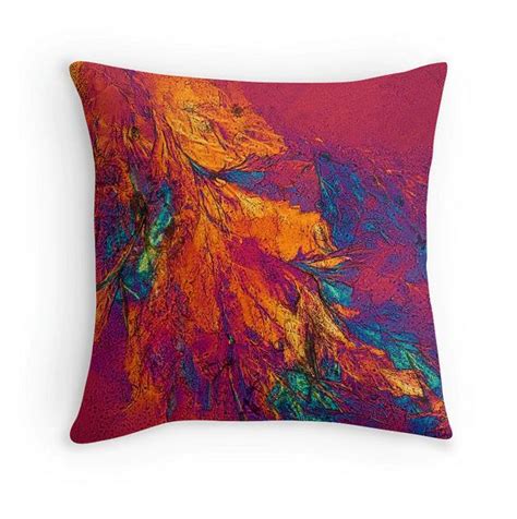 Abstract Throw Pillow Home Decor Modern Decorative Pillows Multi Color Bold Pattern