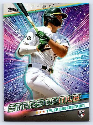 2024 Topps Series 1 Tyler Soderstrom SLMB 18 RC STARS OF MLB Oakland