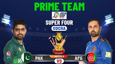 Pak Vs Afg Dream11 Pakistan Vs Afghanistan Asia Cup 2022 Pak Vs Afg